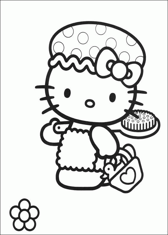 Hello Kitty kolorowanki